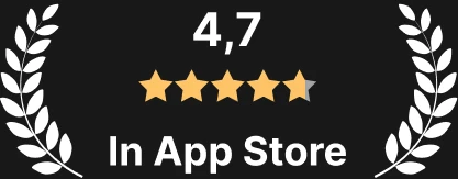 4,7 in App Store